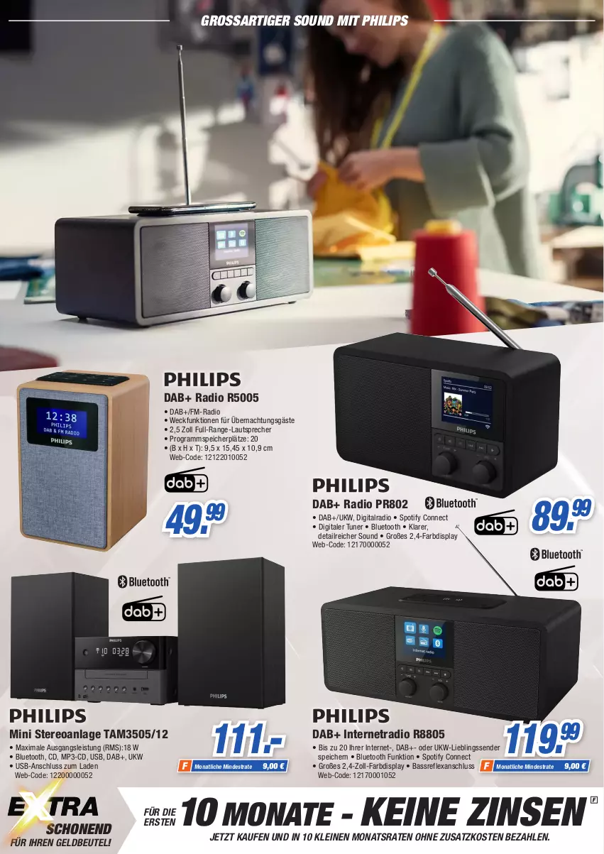 Aktueller Prospekt Expert Singen - Prospekte - von 17.02 bis 23.02.2022 - strona 6 - produkty: beutel, eis, lautsprecher, leine, Mp3, Philips, Radio, Ti, tuner, usb, weck