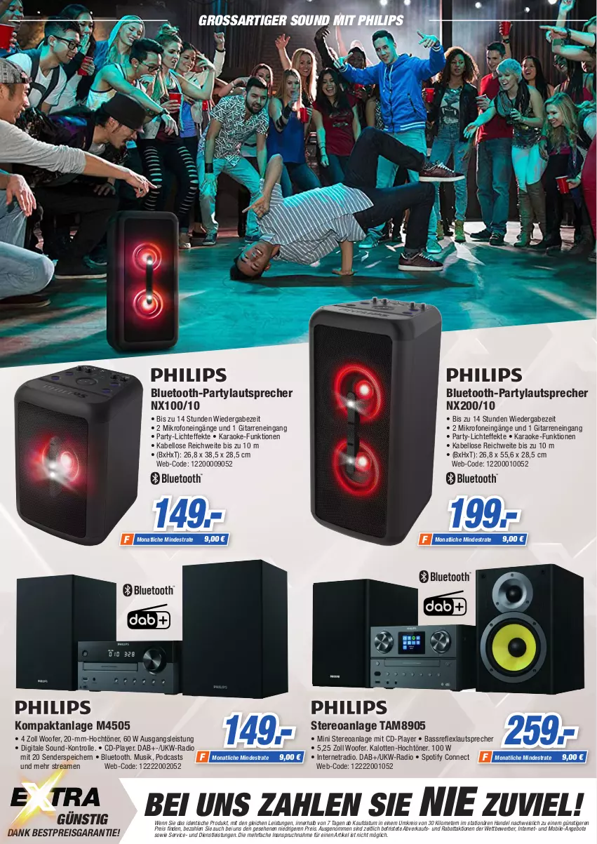 Aktueller Prospekt Expert Singen - Prospekte - von 17.02 bis 23.02.2022 - strona 7 - produkty: angebot, angebote, bestpreis, eis, enders, Kompaktanlage, lautsprecher, Philips, Radio, reis, Ti, tisch