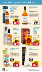 Gazetka promocyjna Lidl - Highlights in der Weinwelt - Gazetka - ważna od 31.01 do 31.01.2024 - strona 14 - produkty: Blender, bourbon, bourbon whiskey, cookie, eis, ente, flasche, gin, gutschein, Holz, kakao, kokos, kräuter, likör, mac, mandel, Meister, ndk, nuss, ouzo, pfanne, Pfanner, rezept, Ria, rwe, schott, scotch, scotch whisky, single malt, Ti, tuc, wasser, Weste, whiskey, whisky