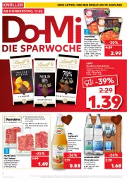 Gazetka promocyjna Kaufland - Spezielle Angebote - Gazetka - ważna od 23.02 do 23.02.2022 - strona 2 - produkty: Alwa, angebot, apfel, apfelsaft, butter, direktsaft, eis, elle, fertiggericht, fleisch, lindt, mikrowelle, mineralwasser, montorsi, natur, rwe, saft, salami, schoko, schokolade, Ti, wasser, Yo, YouCook, ZTE