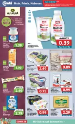 Gazetka promocyjna Combi - Prospekte - Gazetka - ważna od 21.05 do 21.05.2022 - strona 10 - produkty: angebot, angebote, Becher, butter, buttermilch, creme, drink, eis, feta, flasche, fleisch, fleischsalat, frischli, gin, hafer, Haferdrink, hering, Herings, irische butter, joghur, joghurt, joghurt mild, kerrygold, Kinder, kinder pingui, lätta, lebensmittel, margarine, milch, Milchschnitte, Müller, natur, natura, pingui, pizza, Pizzateig, reine buttermilch, ring, salat, salate, spreewälder, Ti