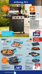 Gazetka promocyjna AldiSud - ALDI Aktuell - Gazetka - ważna od 28.05 do 28.05.2022 - strona 12 - produkty: aldi, bosch, braten, dell, edelstahl, eis, Elektro, elle, enders, gasgrill, grill, grillfläche, Grillpfanne, grillplatte, Grillzubehör, Holz, holzkohle, kraft, latte, LG, Mode, pfanne, reis, Schrank, schutzhülle, spachtel, spülmaschinen, thermometer, Ti, unterschrank