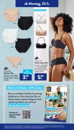 Gazetka promocyjna AldiSud - ALDI Aktuell - Gazetka - ważna od 28.05 do 28.05.2022 - strona 19 - produkty: aldi, alle artikel ohne dekoration, decke, dekoration, dell, eis, elle, gin, kleid, Kleidung, Minislip, Mode, obst, Obst und Gemüse, qualitätswein, qualitätsweine, Ria, ring, slip, slips, spargel, Spezi, String, Ti, und gemüse, wein, weine, ZTE