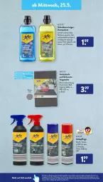 Gazetka promocyjna AldiSud - ALDI Aktuell - Gazetka - ważna od 28.05 do 28.05.2022 - strona 28 - produkty: aldi, alle artikel ohne dekoration, auto, dekoration, eis, elle, flasche, gin, gsw, lack, reiniger, reis, Scheibenreiniger, schmutzfangmatte, Ti, topf, wasser, ZTE