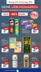 Gazetka promocyjna AldiSud - ALDI Aktuell - Gazetka - ważna od 28.05 do 28.05.2022 - strona 8 - produkty: ACC, aldi, bier, creme, Dr. Oetker, eis, franziskaner, Hefe, jacobs, krombache, krombacher, milka, milka schokolade, natur, oreo, paprika, pils, pringles, reis, ring, schoko, schokolade, Ti