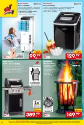 Gazetka promocyjna Netto Marken-Discount - Online-Angebote Juni - Gazetka - ważna od 30.06 do 30.06.2022 - strona 36 - produkty: angebot, Behälter, edelstahl, eis, eiswürfel, eiswürfelbereiter, Elektro, elle, ente, fernbedienung, Feuerkorb, gasgrill, grill, grillrost, Holz, Intel, korb, kühlgerät, lack, LG, ndk, reis, teller, Ti, versandkostenfrei, Wanne, wasser, wassertank, würfel, ZTE