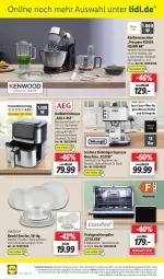 Gazetka promocyjna Lidl - Wochen-Highlights im Onlineshop - Gazetka - ważna od 16.10 do 16.10.2022 - strona 6 - produkty: angebot, angebote, aqua, aquastop, decke, edelstahl, eis, elle, ernesto, espresso, fritteuse, geschirr, geschirrspüler, Heißluftfritteuse, kaffee, kaffeepads, küche, Küchen, küchenmaschine, LG, mikrowelle, ndk, pommes, Pommes Frites, reis, rel, Ria, Rührschüssel, Schal, Schale, schüssel, spülmaschinen, telefon, Ti, tisch, uhr