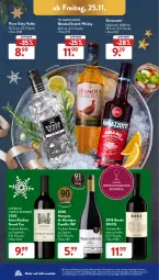 Gazetka promocyjna AldiSud - NÄCHSTE WOCHE - Gazetka - ważna od 26.11 do 26.11.2022 - strona 40 - produkty: aldi, alle artikel ohne dekoration, asti, Barolo, blended scotch, blended scotch whisky, dekoration, eis, elle, flasche, gin, lion, monte, rama, ramazzott, ramazzotti, reis, rotwein, scotch, scotch whisky, Three Sixty, Ti, vodka, wein, whisky, zott, ZTE