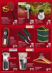 Gazetka promocyjna Selgros - Nonfood - Gazetka - ważna od 03.08 do 03.08.2022 - strona 30 - produkty: aust, batterie, batterien, blume, blumen, boss, bügel, eis, elle, Garten, Glaskugel, Holz, kleid, kleider, kleiderbügel, Kugel, Lampe, laterne, Leuchte, Liege, Meister, rum, Schere, sekt, solarleuchte, Stier, Tasche, taschen, taschenlampe, tee, Ti, tisch