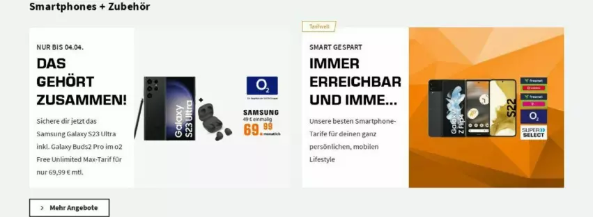 Aktueller Prospekt Media Markt - Prospekte - von 27.03 bis 10.04.2023 - strona 2 - produkty: Samsung, samsung galaxy, Samsung Galaxy S, smartphone, smartphones