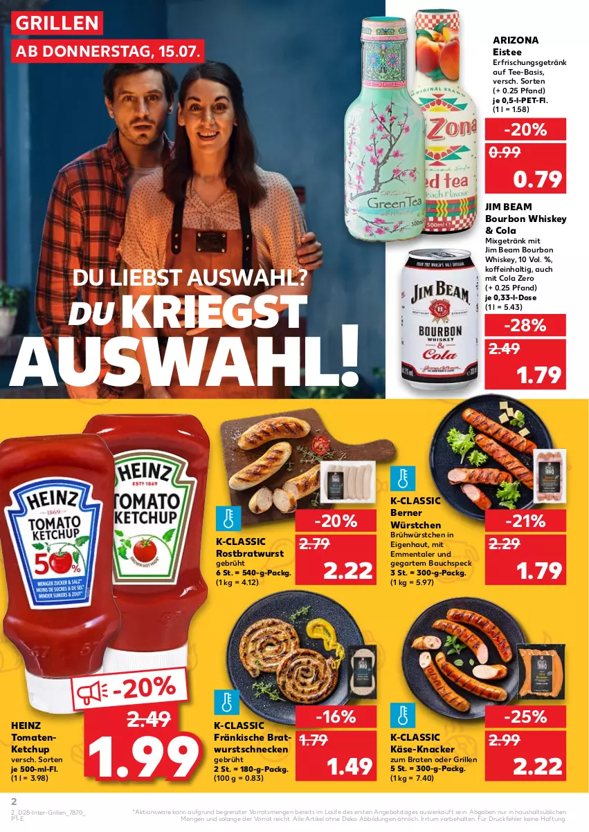 Aktueller Prospekt Kaufland - von 15.07 bis 21.07.2021 - strona 2