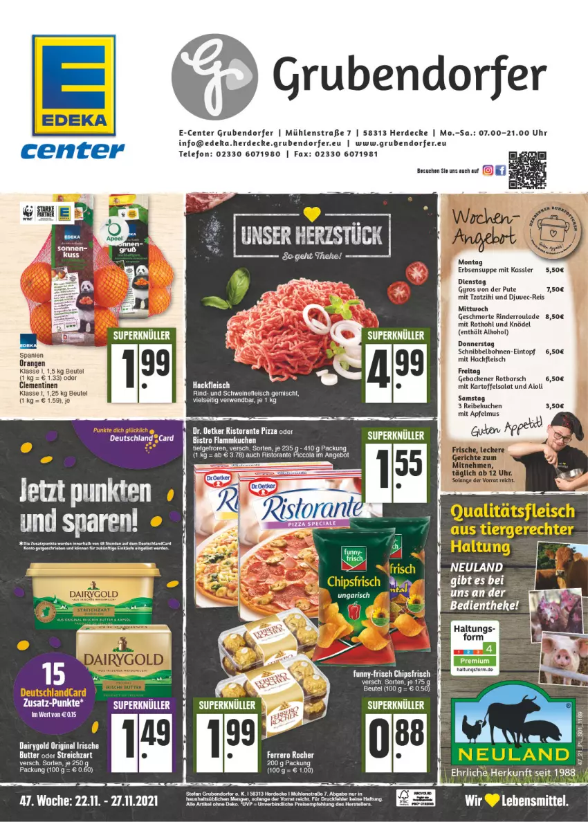 Aktueller Prospekt E Center - Angebote der Woche - von 22.11 bis 27.11.2021 - strona 1