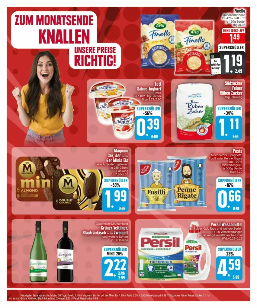 Aktueller Prospekt Edeka - Prospekte - von 25.08 bis 31.08.2024 - strona 2 - produkty: Käse, Ti