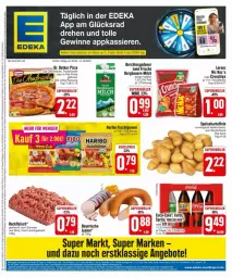 Gazetka promocyjna Edeka - Prospekte - Gazetka - ważna od 31.08 do 31.08.2024 - strona 1 - produkty: angebot, angebote, auer, Bau, Bauer, beutel, chips, coca-cola, cola, crunchips, deka, Dr. Oetker, eis, flasche, fleisch, frucht, fruchtgummi, hackfleisch, haribo, kartoffel, kartoffeln, lorenz, milch, nic nac's, pizza, rind, sac, schwein, speisekartoffeln, sprite, Ti, tradizionale, wein, Yo