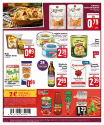 Gazetka promocyjna Edeka - Prospekte - Gazetka - ważna od 31.08 do 31.08.2024 - strona 20 - produkty: beutel, blume, blumen, blumenöl, croutons, deutschlandcard, eintopf, erasco, erbsen, fisch, in olivenöl, isana, maggi, mehl, natur, natura, olive, oliven, olivenöl, rosen, Rosenmehl, sana, saupiquet, suppe, teigwaren, terrine, thunfisch, tomate, tomaten, tomatenmark, topf, vita, weizenmehl, Yo