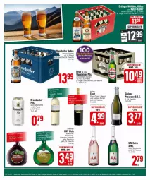 Gazetka promocyjna Edeka - Prospekte - Gazetka - ważna od 31.08 do 31.08.2024 - strona 22 - produkty: ACC, alkohol, beck's, ecco, flasche, krombache, krombacher, merl, merlot, mm extra, Müller, pasta, pils, Pinot, pinot grigio, prosecco, sekt, steiner, Ti, trauben, warsteiner, wein