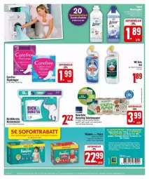 Gazetka promocyjna Edeka - Prospekte - Gazetka - ważna od 31.08 do 31.08.2024 - strona 24 - produkty: carefree, Clin, deutschlandcard, ente, flasche, küche, Küchen, küchentücher, natur, pampers, slip, slipeinlagen, sofortrabatt, Ti, tücher