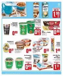 Gazetka promocyjna Edeka - Prospekte - Gazetka - ważna od 31.08 do 31.08.2024 - strona 6 - produkty: ACC, bärenmarke, Becher, butter, Cap, cappuccino, chia, cin, Dany, dessert, ehrmann, erde, früchte, grütze, henglein, joghur, joghurt, Kefir, Kinder, Kinder Maxi, kinder maxi king, latte, latte macchiato, mac, macchiato, milch, milch-schnitte, mousse, oder cappuccino, pingui, pizza, Pizzateig, pudding, vanille