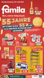 Gazetka promocyjna Famila - Prospekte - Gazetka - ważna od 05.03 do 05.03.2022 - strona 1 - produkty: angebot, angebote, aust, Becher, beutel, bodenstaubsauger, braten, chantré, chips, crunchips, drink, Eckregal, eis, elle, energy drink, flasche, frucht, fruchtgummi, haribo, Holz, joghur, joghurt, kasseler, lachs, Lachsbraten, Lakritz, lebensmittel, LG, lorenz, lorenz crunchips, mango, oder lakritz, Pinsel, Pommels, red bull, regal, reis, sahne, Sahnejoghurt, schnitten, schwein, staubsauger, steckregal, tafeläpfel, Tasche, teller, Ti, wein, weinbrand, zott