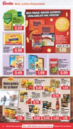 Gazetka promocyjna Famila - Prospekte - Gazetka - ważna od 05.03 do 05.03.2022 - strona 14 - produkty: Becher, beutel, bio, bohne, bohnen, braten, Brühe, creme, discount, Dr. Oetker, eier, eiernudeln, eis, erbsen, flasche, gin, kölln, maggi, Müller, müsli, nudel, nudeln, pudding, ravioli, reis, reiss, sauce, saucen, Soße, suppe, terrine, Ti, würzsauce, würzsaucen, Zabler