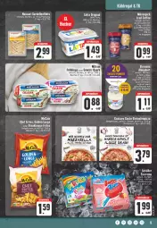 Gazetka promocyjna E Center - Angebote der Woche - Gazetka - ważna od 15.07 do 15.07.2023 - strona 9 - produkty: aktionspreis, angebot, Becher, creme, dell, ehrmann, eis, eiscreme, elle, filet, filets, gewürz, gin, joghur, joghurt, joghurt nach, Käse, kühlregal, lätta, mövenpick, mozzarella, Ofen, pizza, quark, regal, reis, rel, Sardellen, Schöller, steinofen, Ti