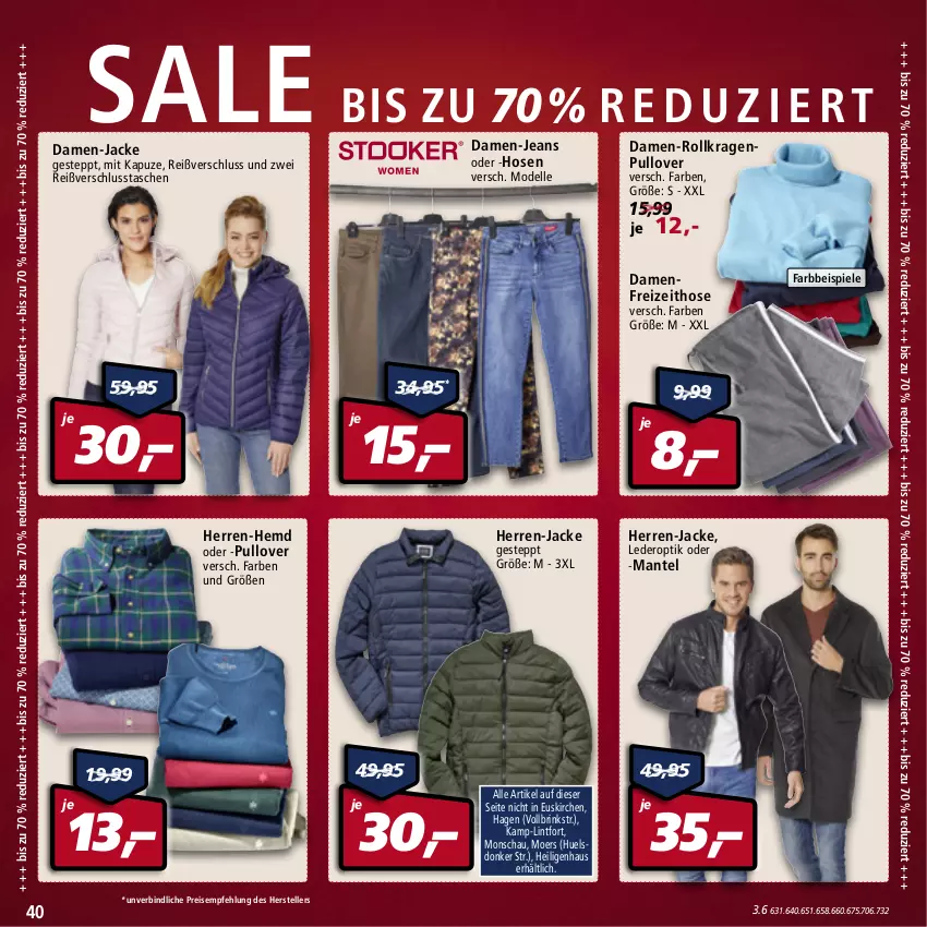 Aktueller Prospekt Real - Real Handzettel - von 31.01 bis 05.02.2022 - strona 40 - produkty: dell, eis, elle, hemd, herren-hemd, hose, hosen, Jacke, jeans, Mantel, Mode, Pullover, reis, Spiele, Tasche, taschen, teller, Ti