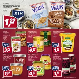 Gazetka promocyjna Real - Real Handzettel - Gazetka - ważna od 05.02 do 05.02.2022 - strona 14 - produkty: apfel, apfelmus, aufstrich, Becher, bihophar, cerealien, Dr. Oetker, eis, frucht, fruchtaufstrich, goldsaft, grafschafter, honig, Konserven, müsli, ndk, nestlé, obst, reis, saft, schoko, schokomüsli, sirup, vita, vitalis, zucker