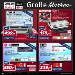 Gazetka promocyjna Real - Real Handzettel - Gazetka - ważna od 05.02 do 05.02.2022 - strona 46 - produkty: asus, auto, dvb, DVB-T, eis, elle, ente, grill, grillfläche, grillplatte, HD Graphics, HDMI, Intel, kontaktgrill, latte, LG, Maus, notebook, Pentium, Receiver, reis, rum, Spektrum, spiegel, spülmaschinen, ssd, Tasche, teller, Ti, usb