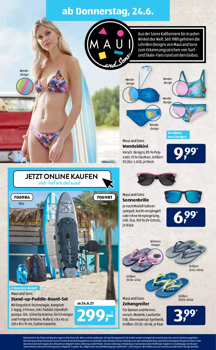 Aktueller Prospekt AldiSud - ALDI Aktuell - von 21.06 bis 26.06.2021 - strona 16