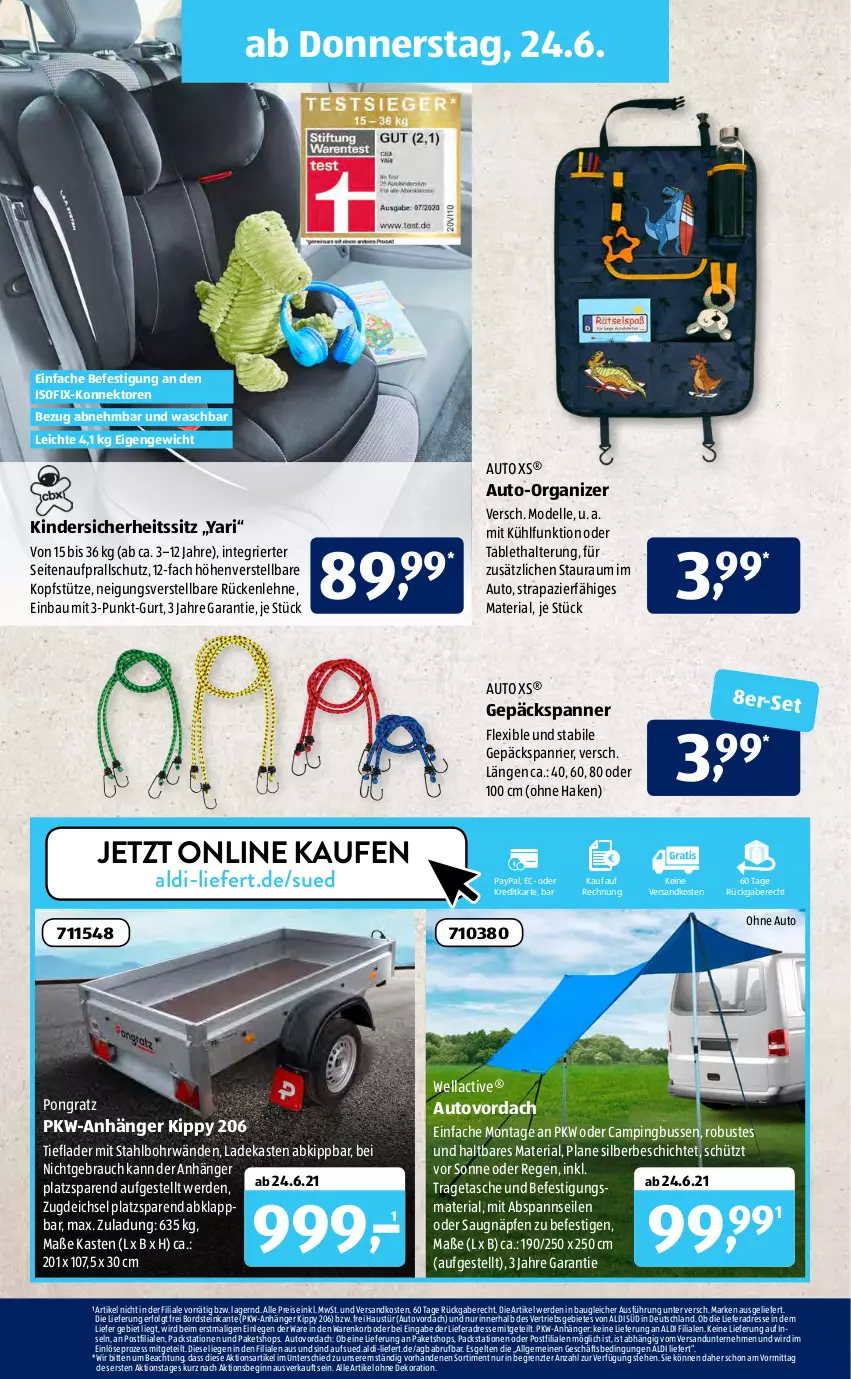 Aktueller Prospekt AldiSud - ALDI Aktuell - von 21.06 bis 26.06.2021 - strona 20