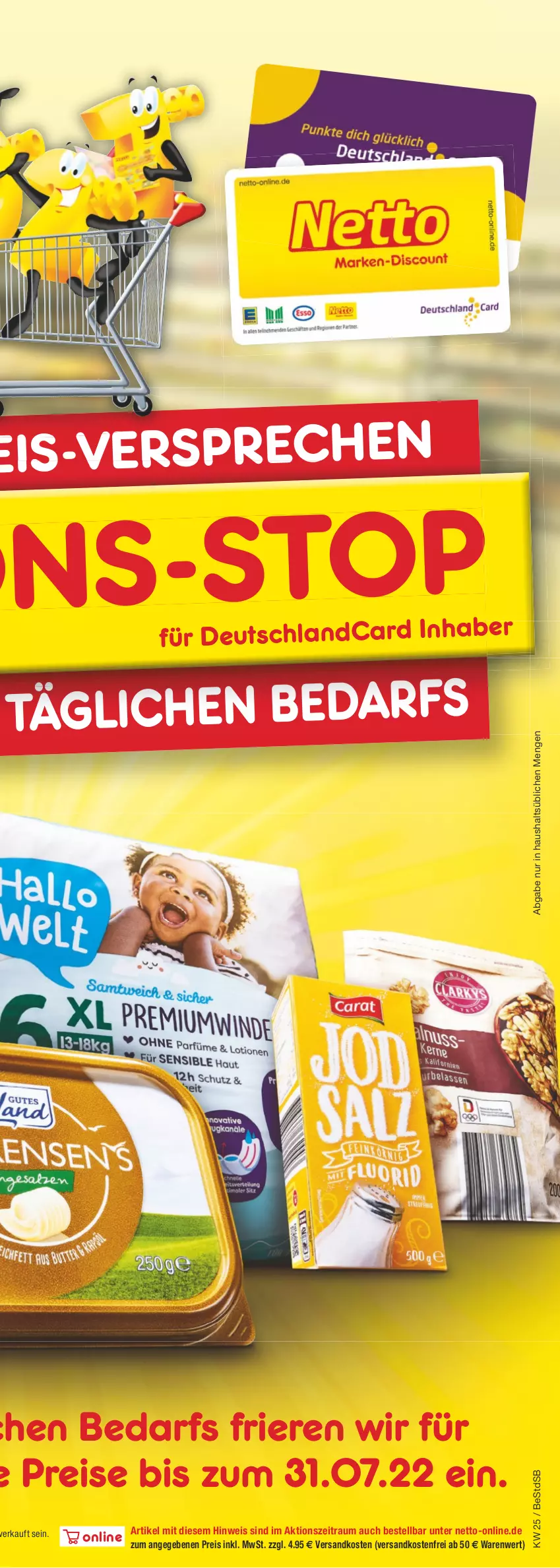 Aktueller Prospekt Netto Marken-Discount - Filial-Angebote - von 20.06 bis 25.06.2022 - strona 42 - produkty: angebot, deutschlandcard, eis, ndk, reis, Ti, versandkostenfrei, ZTE