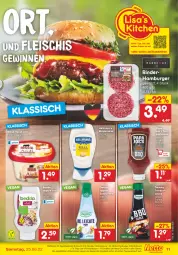 Gazetka promocyjna Netto Marken-Discount - Filial-Angebote - Gazetka - ważna od 25.06 do 25.06.2022 - strona 11 - produkty: aioli, angebot, bestpreis, bratwurst, burger, creme, develey, eis, feinkost, fleisch, gewürz, hamburger, knoblauch, mayonnaise, mit knoblauch, reis, rind, rinder, salat, salatcreme, sauce, Ti, wurst, Yo, ZTE