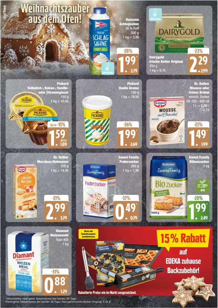 Aktueller Prospekt Edeka - Prospekte - von 25.11 bis 30.11.2024 - strona 12 - produkty: butter, Dairygold, deka, eis, gin, irische butter, reis, Ti, ZTE