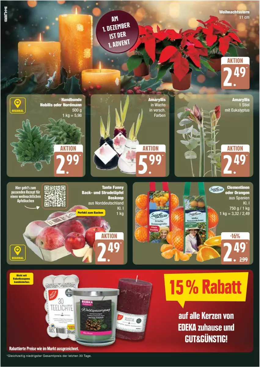 Aktueller Prospekt Edeka - Prospekte - von 25.11 bis 30.11.2024 - strona 4 - produkty: deka, eis, reis, Ti, ZTE