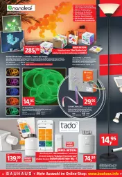 Gazetka promocyjna Bauhaus - Prospekte - Gazetka - ważna od 25.12 do 25.12.2021 - strona 4 - produkty: adapter, alexa, amazon alexa, Apple, aust, Bau, bsf, eis, elle, ente, , fenster, Intel, leds, Leuchte, leuchtmittel, lion, reis, Ria, rum, rwe, Schal, schlauch, smartphone, sofortrabatt, stehleuchte, thermostat, Ti, ZTE