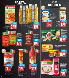 Gazetka promocyjna Aez - Prospekte - Gazetka - ważna od 28.05 do 28.05.2022 - strona 10 - produkty: bertolli, beutel, delikatess sauce, eis, elle, feinschmecker, flasche, gin, Hausmacher, knorr, kochbeutel, mac, maggi, Mirácoli, Mutti, oryza, pasta, pesto, reis, reis-fit, sauce, saucen, teller, thomy, thomy les sauces, Ti, tomate, tomaten