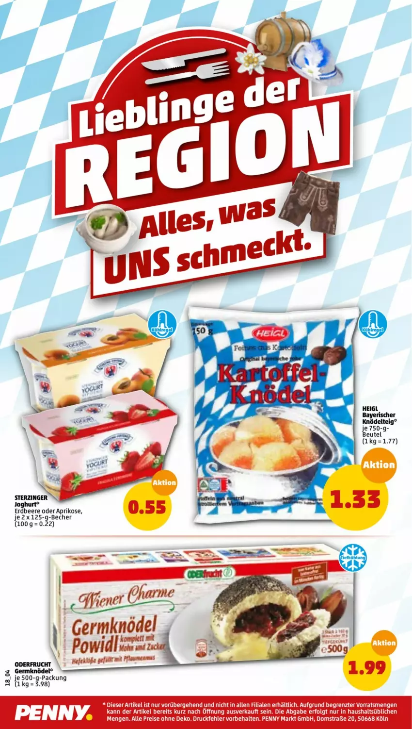 Aktueller Prospekt Penny - Prospekte - von 07.02 bis 12.02.2022 - strona 18 - produkty: aprikose, Becher, beere, beutel, eis, erdbeere, frucht, Germ, joghur, joghurt, Knödel, Knödelteig, LG, reis, Ti, ZTE