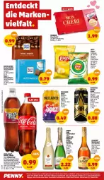 Gazetka promocyjna Penny - Prospekte - Gazetka - ważna od 12.02 do 12.02.2022 - strona 16 - produkty: alkohol, beutel, chips, coca-cola, cola, drink, eis, energy drink, erfrischungsgetränk, erfrischungsgetränke, fanta, fanta oder, ferrero, flasche, getränk, getränke, kakao, lay's, Mezzo Mix, nuss, pet-flasche, reis, ritter, ritter sport, Rockstar, salz, sekt, Spezi, Sport, sprite, Ti, wein, weinbrand, zucker