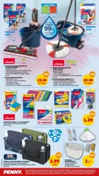 Gazetka promocyjna Penny - Prospekte - Gazetka - ważna od 12.02 do 12.02.2022 - strona 32 - produkty: bodenwischer, Desinfektion, eimer, handschuhe, kraft, Maske, mikrofaser, rama, Reinigung, schuhe, Teleskop, teleskopstiel, Ti, tisch, tücher, Wischmopp