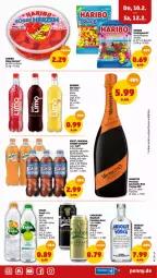 Gazetka promocyjna Penny - Prospekte - Gazetka - ważna od 12.02 do 12.02.2022 - strona 45 - produkty: 7UP, beutel, brut, carlsberg, ecco, eis, flasche, frucht, fruchtgummi, getränk, granini, haribo, limo, mionetto, Mirinda, pepsi, pet-flasche, prosecco, puma, rind, Schwip Schwap, spumante, tee, Ti, vodka, volvic, zucker