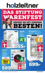 Gazetka promocyjna Holzleitner - Gazetka - ważna od 29.02 do 29.02.2024 - strona 1 - produkty: aeg, auto, Bau, bosch, eis, gefrierschrank, Holz, liebherr, Protex, Schrank, Ti, tisch, Trockner, trommel, wärmepumpentrockner, waschmaschine