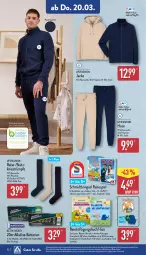 Gazetka promocyjna Aldi Nord - Von Montag - Gazetka - ważna od 22.03 do 22.03.2025 - strona 22 - produkty: aldi, batterie, batterien, Bau, baumwolle, bett, buch, dell, eis, elle, Garten, gin, hose, Jacke, Kinder, Mode, reis, ring, rwe, strümpfe, teller, Ti, up2fashion, wolle, ZTE