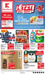 Gazetka promocyjna Kaufland - Gazetka - ważna od 20.07 do 20.07.2022 - strona 1 - produkty: beere, beeren, bier, bitburger, bohne, bohnen, bohnenkaffee, burger, coupon, coupons, eis, erde, flammkuchen, getränk, gin, heidelbeere, heidelbeeren, kaffee, Käse, kuchen, lamm, löslicher bohnenkaffee, Nescafé, nescafé gold, oder radler, Ofen, original wagner, persil, persil waschmittel, pils, pizza, premium pils, radler, Rauch, Reibekäse, reis, rum, steinofen, Ti, wagner, waschmittel