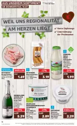 Gazetka promocyjna Kaufland - Gazetka - ważna od 20.07 do 20.07.2022 - strona 12 - produkty: alkohol, angebot, Becher, bio, cuvée, eis, elle, ente, fleisch, fleischsalat, honig, jahrgangssekt, lyoner, milch, natur, rezept, rwe, saft, sahne, salat, schinken, schlagsahne, sekt, spitzenqualität, Ti, wein, würstchen, Yo, ZTE