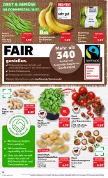 Gazetka promocyjna Kaufland - Gazetka - ważna od 20.07 do 20.07.2022 - strona 14 - produkty: angebot, banane, bananen, basilikum, Bau, bio, bio-bananen, bohne, bohnen, braun, champignon, champignons, champignons braun, cocktail, corona, eis, Frühkartoffeln, ingwer, kartoffel, kartoffeln, limette, limetten, Mett, metten, obst, reis, rispentomaten, sac, speisefrühkartoffeln, Ti, tomate, tomaten, topf, trolli, und gemüse, ZTE