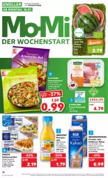 Gazetka promocyjna Kaufland - Gazetka - ważna od 20.07 do 20.07.2022 - strona 36 - produkty: Alaska-Seelachs, Alaska-Seelachsfilet, angebot, bohne, bohnen, direktsaft, eis, feinschmecker, filet, fleisch, frosta, frucht, fruchtfleisch, Innocent, kakao, lachs, lachsfilet, melone, milch, orange, orangen, orangensaft, pfanne, purland, pute, saft, schlemmerfilet, seelachsfilet, Ti, vollmilch, wasser, wassermelone, weihenstephan, ZTE