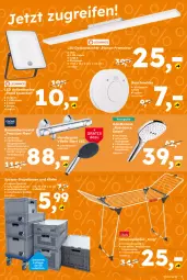 Gazetka promocyjna  - Gazetka - ważna od 10.01 do 10.01.2026 - strona 3 - produkty: batterie, brause, decke, Deckel, deckenleuchte, handbrause, latte, lebensmittel, LED Deckenleuchte, Leuchte, Rauch, Sport, System-Stapelboxen und Körbe, thermostat, Ti, tisch, vita, wasser