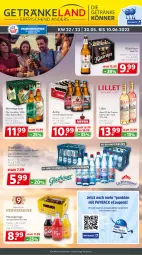 Gazetka promocyjna Getraenkeland - Gazetka - ważna od 10.06 do 10.06.2023 - strona 1 - produkty: aktionspreis, alkohol, Alwa, aperitif, auer, bestpreis, bestpreise, bier, coupon, coupons, eis, elle, flasche, getränk, getränke, köstritzer, lichtenauer, lillet, mineralwasser, pils, reis, ring, Ti, wasser