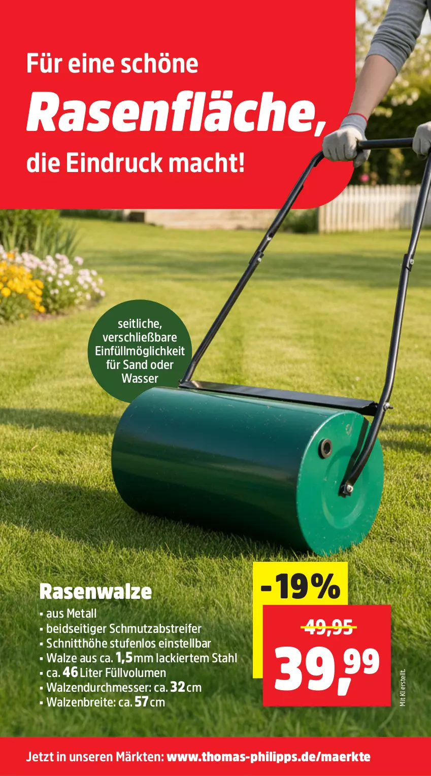 Aktueller Prospekt Thomas Philipps - von 20.04 bis 25.04.2026 - strona 15 - produkty: Brei, lack, mac, messer, rasen, senf, Ti, wasser