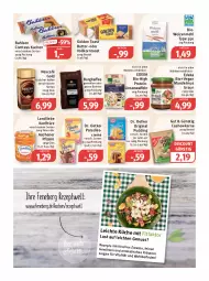 Gazetka promocyjna Feneberg - Prospekte - Gazetka - ważna od 16.07 do 16.07.2022 - strona 7 - produkty: bahlsen, beutel, bio, bohne, bohnen, braun, butter, Cashew, cashewkerne, comtess, comtess kuchen, creme, deka, discount, Dr. Oetker, edeka bio, eis, gewürz, gin, golden toast, kaffee, konfitüre, korn, küche, kuchen, landliebe, linsen, löslicher kaffee, mandel, Mandelmus, mehl, Nescafé, nescafé gold, nuss, pudding, reis, rezept, rezepte, Ti, tisch, toast, vita, waffeln, weizenmehl